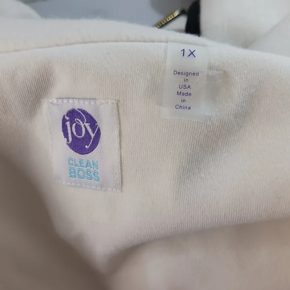 Joy Clean Boss Lightweight Vest SZ 1X NWT - Picture 7 of 8